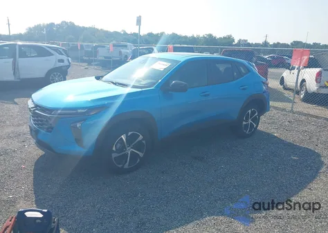 2025 Chevrolet Trax 1Rs from USA, damaged, VIN KL77LGEP6SC105547